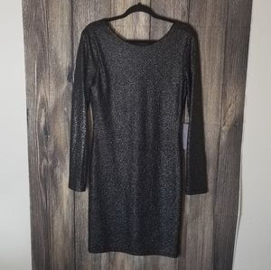 Jennifer Lopez Long Sleeve Sheath Cocktail Dress